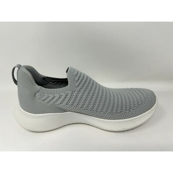 Naturalizer Womens Elite Comfortable Slip On Knit Sneaker Grey Fabric 8 Wide - Picture 3 of 8